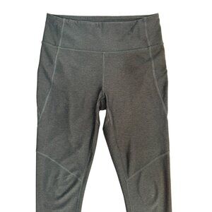 Outdoor Voices Small Heather Grey Leggings Black Great Condition